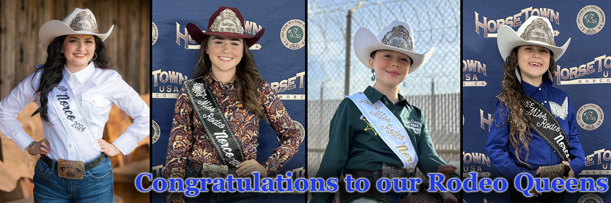 Miss Norco Mounted Posse Princesses